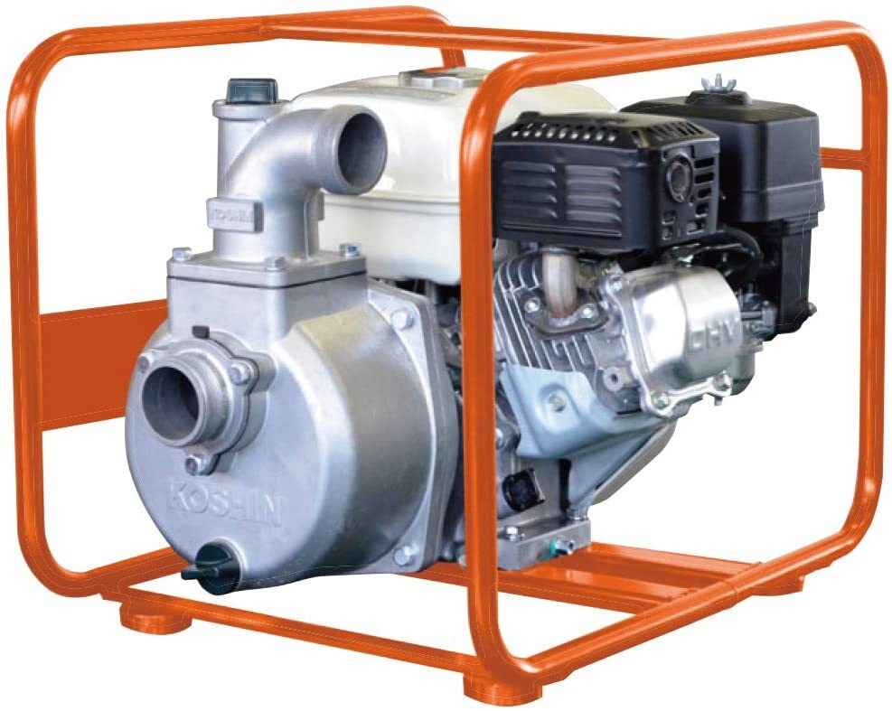 KOSHIN 4.9PS 4-Cycle Gasoline Water Pump SEH-50P 670L/min KOSHIN 4.9PS 4-Cycle Gasoline Water Pump SEH-50P 670L/min