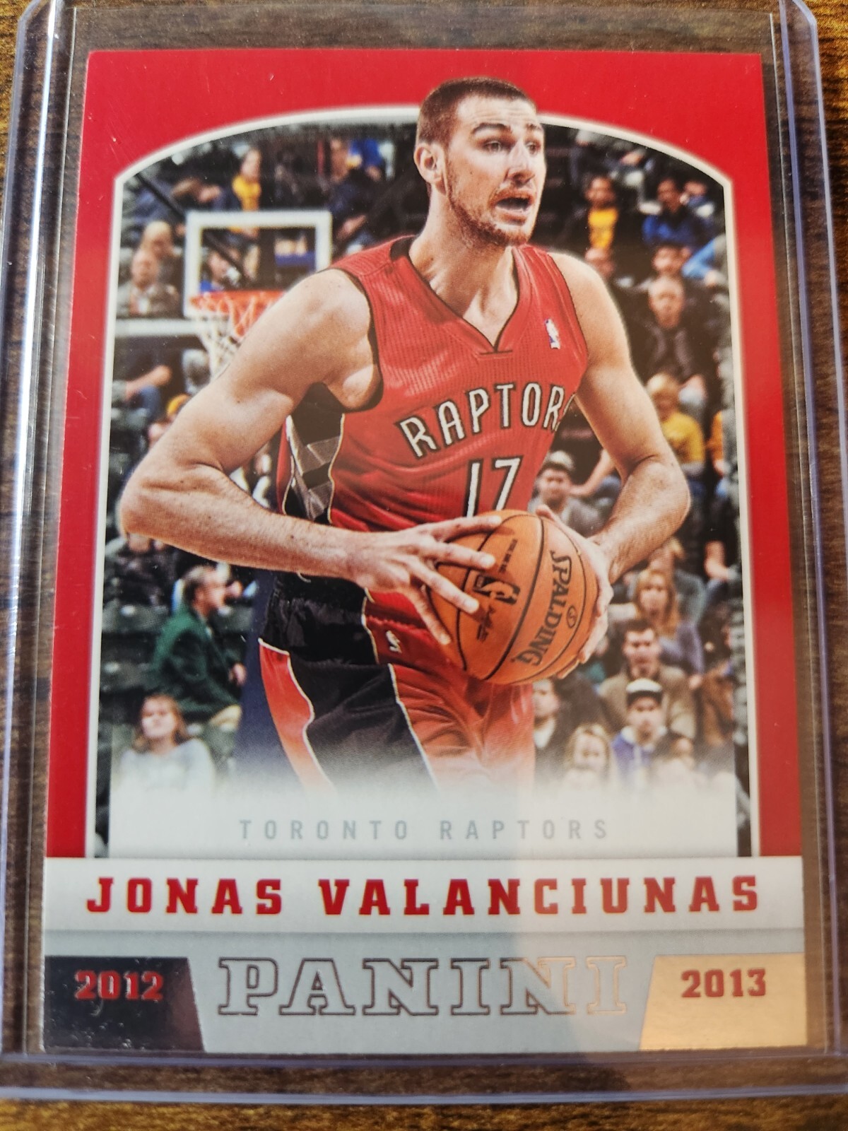 2012-13 Panini Jonas Valanciunas Rookie RC #265 Toronto Raptors