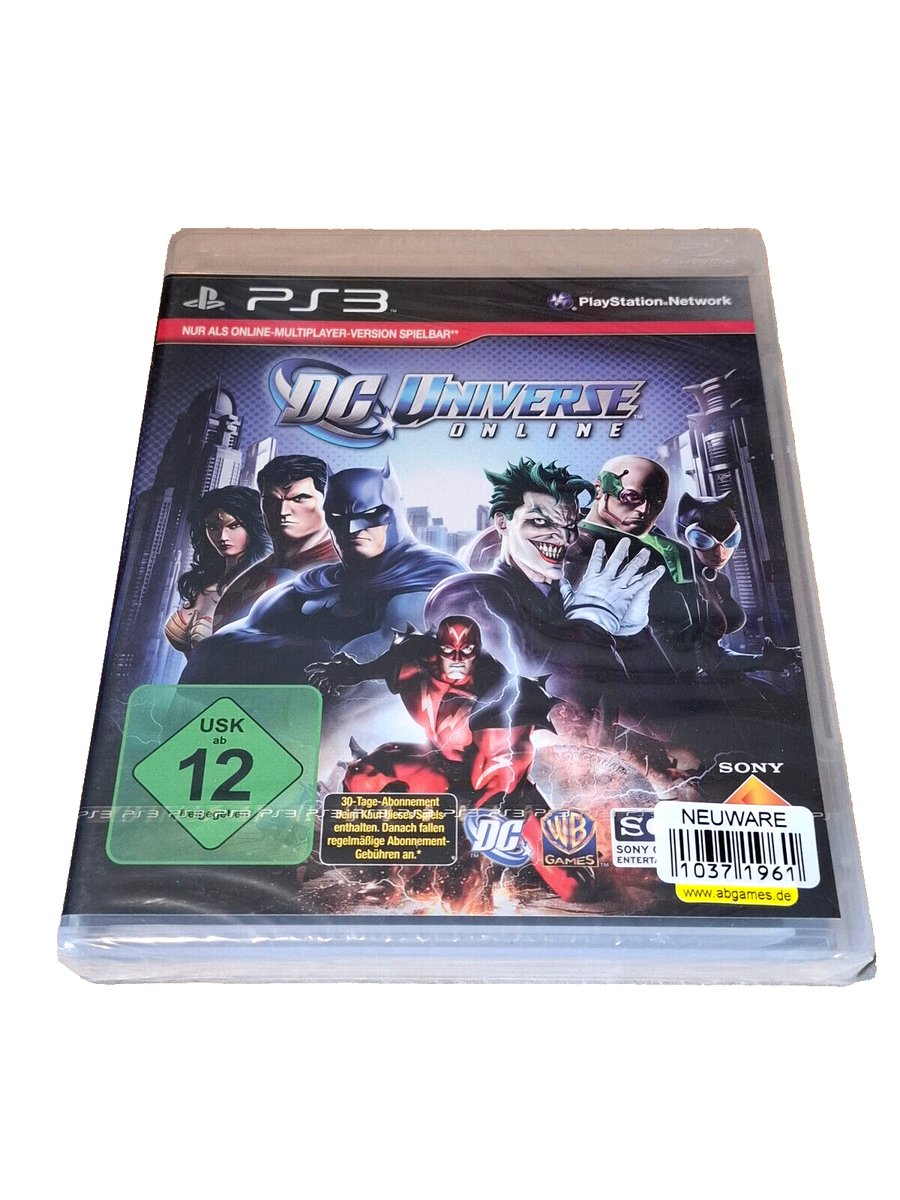 DC Universe Online – Promo Presse Sur PS3 – Jeu PAL, Action-aventure
