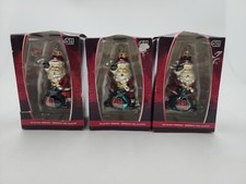 Trevco NASCAR 88 Figurine Santa Christmas Collectible Ornament Green Sack Lot 3