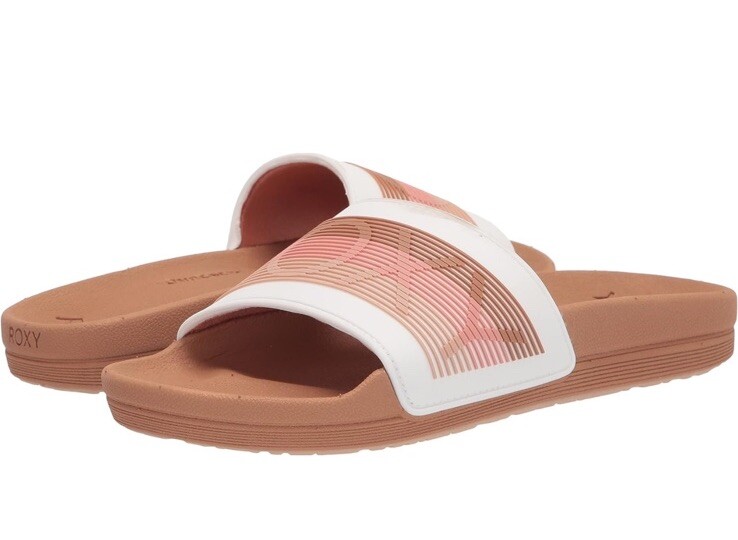 Roxy Women Slippy LX Slide Size Sport Sandal Ultra Cushy