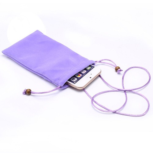Sleeve Cotton for Mobile Phone Neck Strap Bag Funda Case Pouch Container - 第 7/12 張圖片