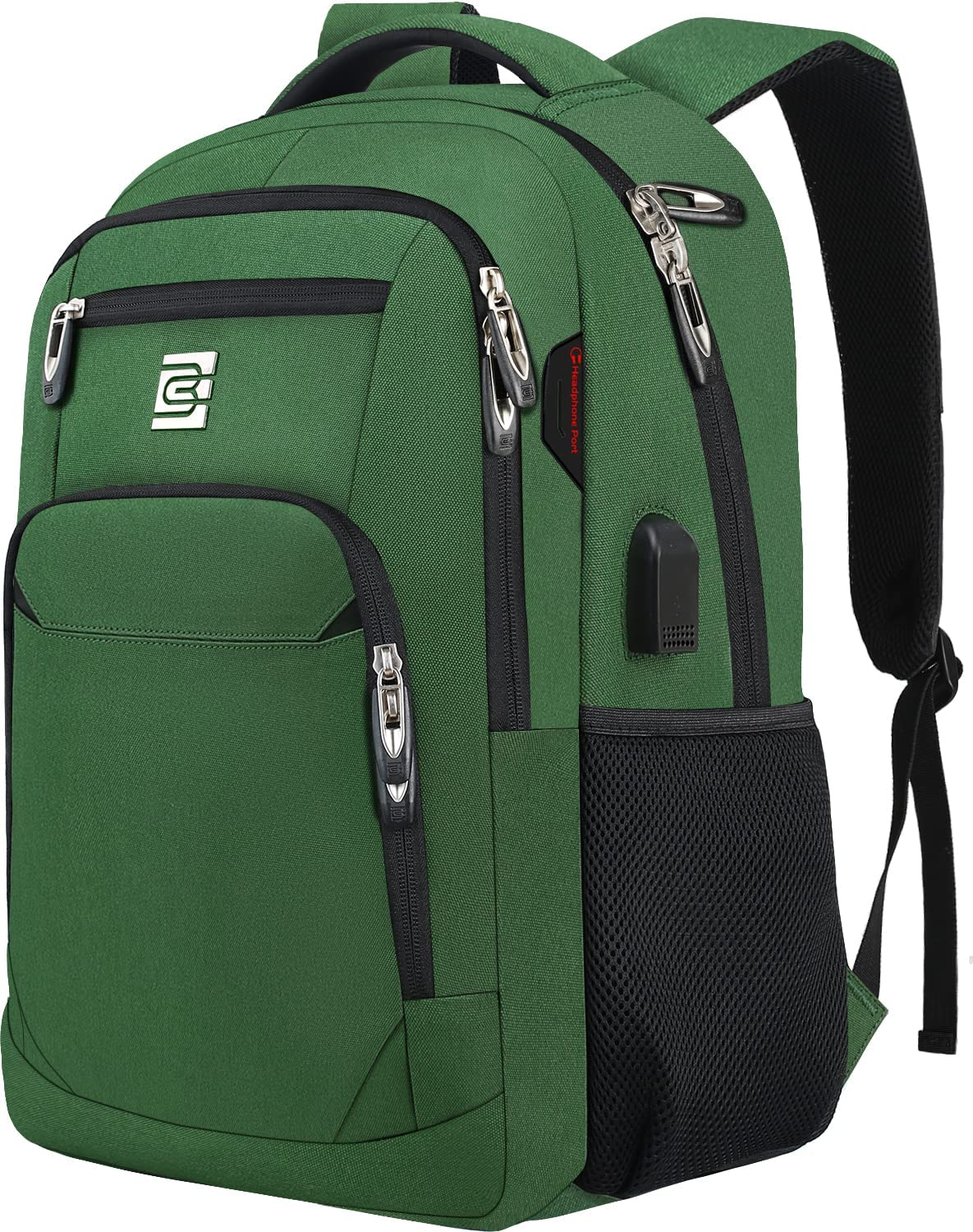 Slim Anti-Theft Laptop Backpack for Business Travel & Daily Use-image