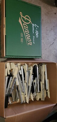 VINTAGE Hammond L-100 electric organ  upper and lower  manual key replacements 