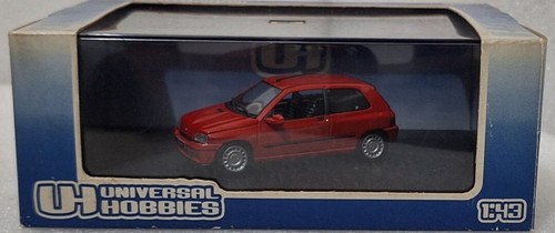 (5) Renault Clio 16 S 1990 Red 1:43 universal hobbies 2500 EXTREMELY RARE!! - Picture 13 of 14