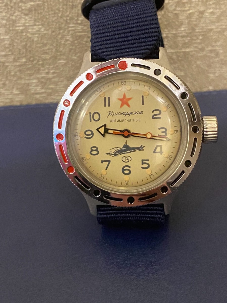 Vostok Komandirskie-Amphibian Soviet Navy Officer Military