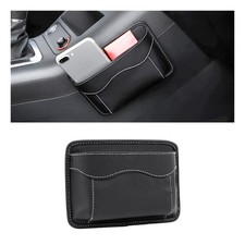 PU Leather Car Seat Side Pocket Organizer Mini Storage