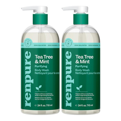Tea Tree & Mint Body Wash - Cleanses, Invigorates & Refreshes Skin without Over-