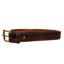 Premium Heavyweight Full-Grain Leather Work & CCW Belt USA Made Men's Size 46