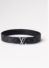 LOUIS VUITTON M9043 Santur LV Initial 40mm Reversible belt Monogram canvas 006