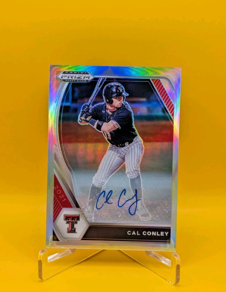 2021 Panini Prizm Draft Picks Cal Conley #PDP126 Silver Prizm Autographs