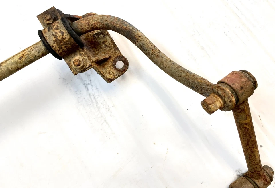 Barra estabilizadora Jeep CJ con soportes eslabones placas de eje CJ5 CJ7 CJ8 delantera de fábrica Foto 4 de 4