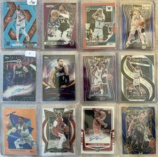 Panini NBA 35 Card Lot #s, Autos, Rookies Prizm Optic Giannis Durant Cade Ball