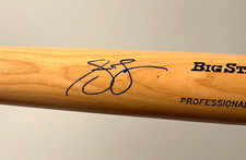 Andruw Jones Autograph Rawlings Adirondak Bat Atlanta Braves MLB