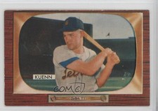 1955 Bowman Harvey Kuenn (Name Misspelled as Kueen on Back) #132 2u3