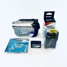 Sony DCR-DVD108 DVD HandyCam Camcorder Bundle 40x Optical Zoom - SHIPS FREE 