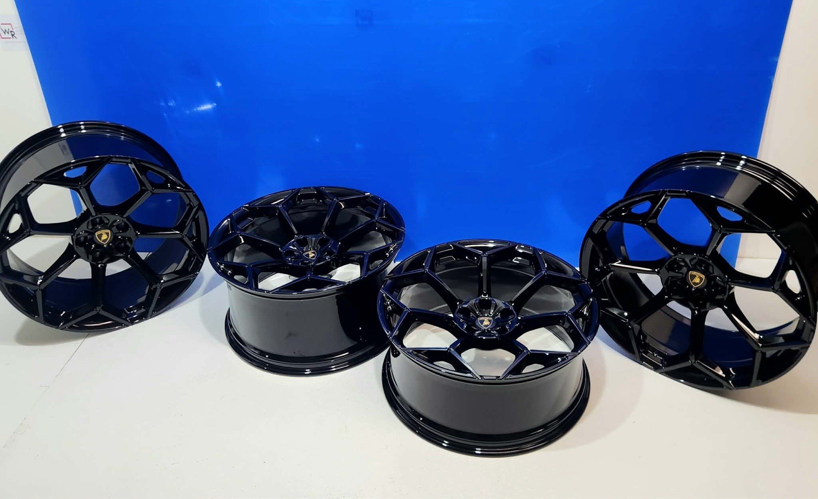 23" Lamborghini URUS BLACK FACTORY  OEM GENUINE PERFORMANTE RIMS WHEELS  PELOPE