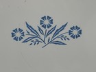 1970's Pyrex Corning Ware Blue Cornflower P-309 9" Pie Plate Hologram Back-Stamp — photo 4