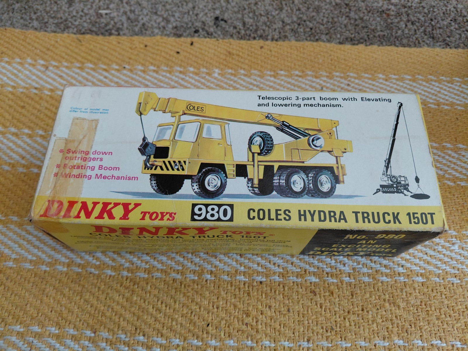 Dinky 980, Coles Hydra Truck 150T - Free Price Guide & Review