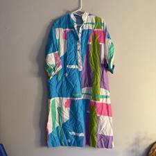 Vintage Catherine Ogust For Penthouse Gallery Forever Dress - Rainbow Stripe