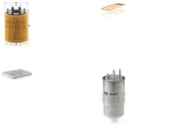 MANN-FILTER Inspektionspaket Filtersatz XL Filtereinsatz Aktivkohlefilter