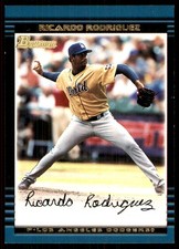 Ricardo Rodriguez 2002 Bowman Draft Picks & Prospects #BDP149 Dodgers MLB READ