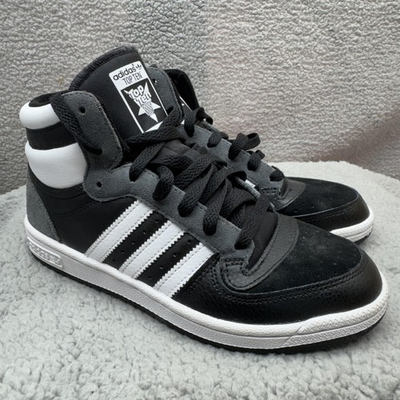 #ad #ad Adidas Top Ten Shoes Mens Size 6 Black White High Top Originals Sneakers GY8372 $29.99
