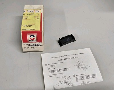 GENUINE GM Delco Engine Control Module 16140637 EPROM 
