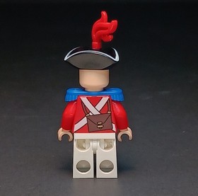 Lego King George's Soldier 4193 Pirates of the Caribbean Minifigure