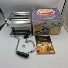 Marcato Ampia Brevettata 150 Vintage Pasta Noodle Maker Heavy Duty Machine Italy