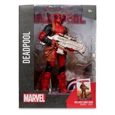 Marvel Deadpool Figur - Statue Maßstab 1:6 inkl. Comic Buch Ausgabe #1 - Sealed