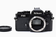Honeycomb Almost MINT Nikon FE2 Black 35mm SLR Film Camera Body From JAPAN