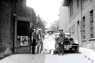 1920's Krazy Kat Club Speakeasy Prohibition Era 4x6 photo