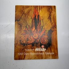Vintage 1969 Heloise Diary Appointment Calend...