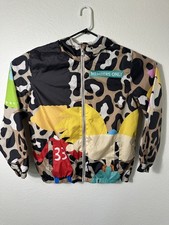 Members Only Nickelodeon Rugrats Hey Arnold Hooded Windbreaker Jacket Size L 90s