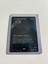 Fire Nation Tank Train - Noxious Gearhulk (Borderless) (Foil) NM Avatar a31