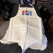 Vintage 1980s NOS Store Employee Full Body Apron Pepsi-Cola Pepsi