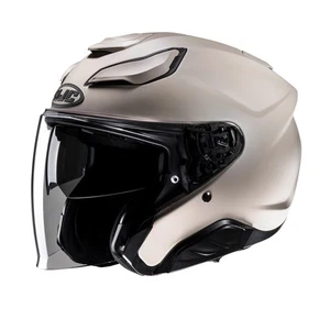HJC F31 Open-Face Motorcycle Helmet Matt Sand Beige