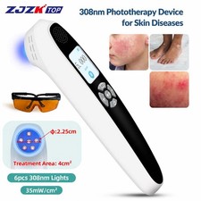 Handheld 308nm UVB Phototherapy Lamp for Targeted Skin Treatment Home 35mW/cm 