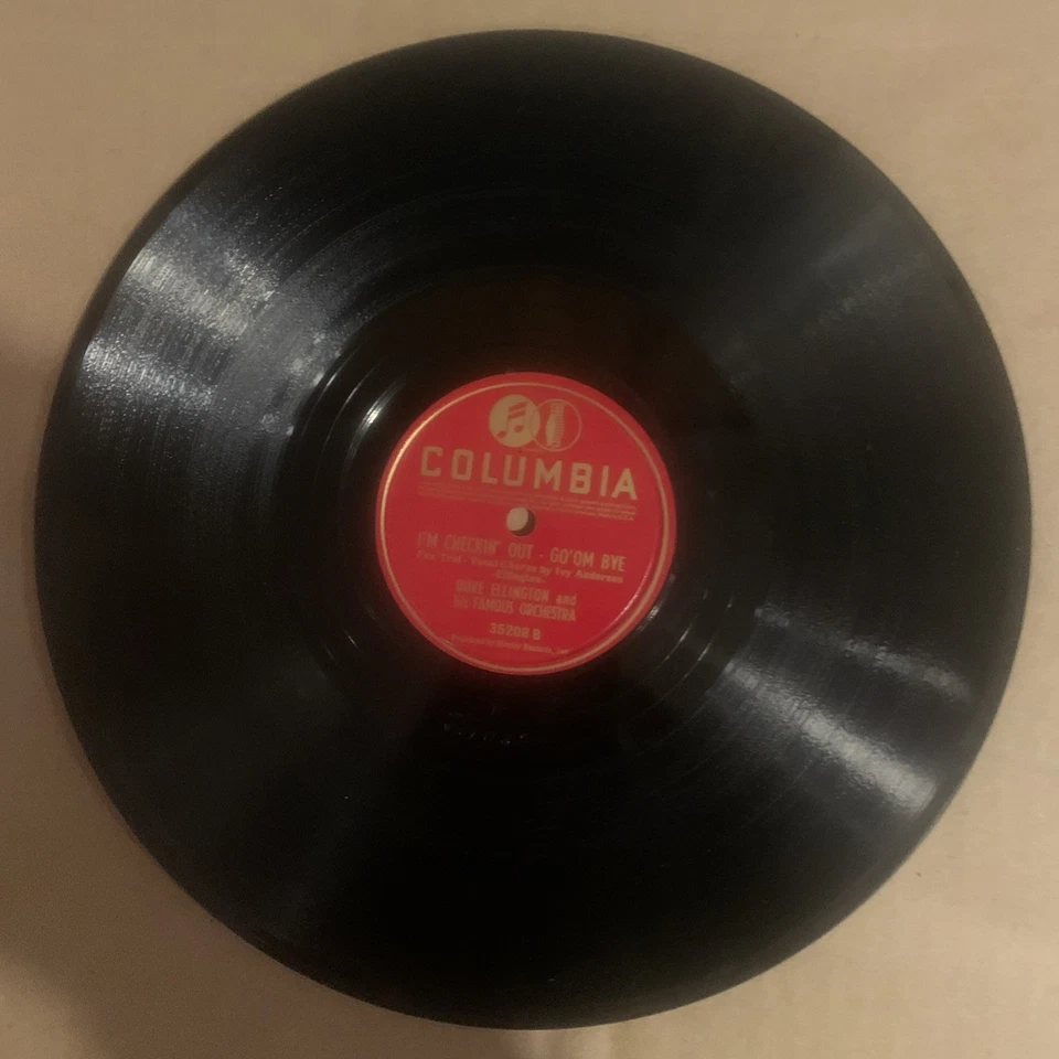 Duke Ellington, 78 rpm, V, Doin The Voom Voom, Columbia 35208 Foto 2 de 2