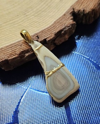 Royal Imperial Jaspis Halskette Kintsugi Japanische Kunst Handarbeit...