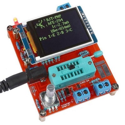 GM328 Standard Component Analyzer for NPN PNP FET Diode SCR ESR Testing