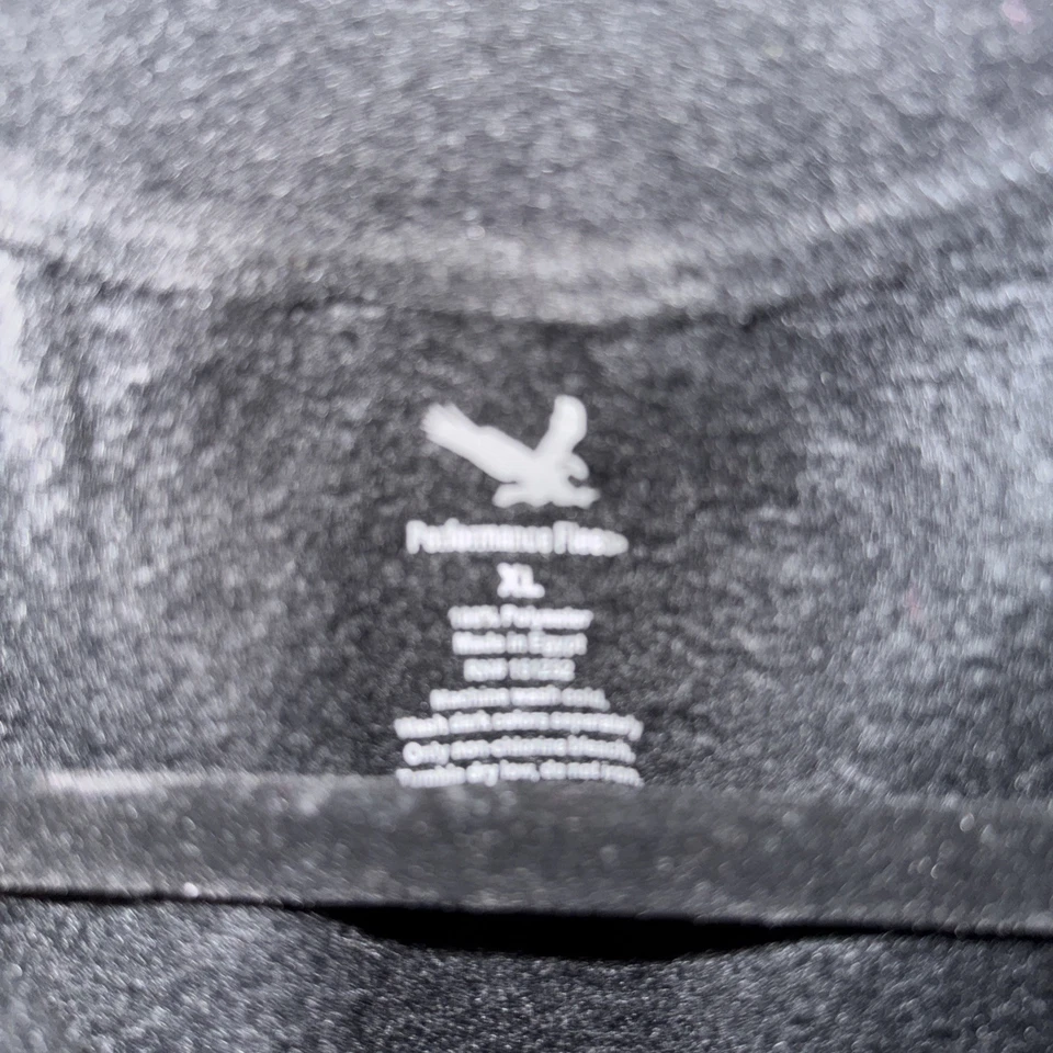 Mossy Oak Vest Mens XL Breakup Camo Black Outdoor Hunting Full Zip Fleece Vest - Image 4 of 4