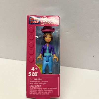 2015 Mega Bloks Barbie Collectible Mini Figure Doll 2.25  Toy