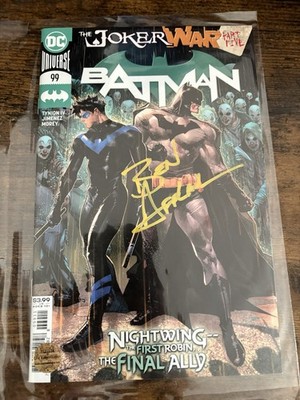 Batman #99 Nightwing The Final Ally Comic Signed by Ben Affleck