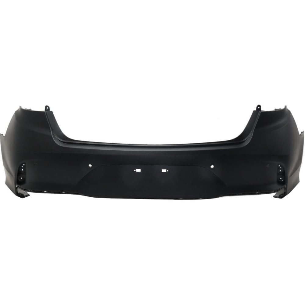 Rear Primed Bumper Cover w/ Park Assist Cut-out Hyundai Sonata 18-19 16588970