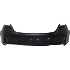 Rear Primed Bumper Cover w/ Park Assist Cut-out Hyundai Sonata 18-19 16588970