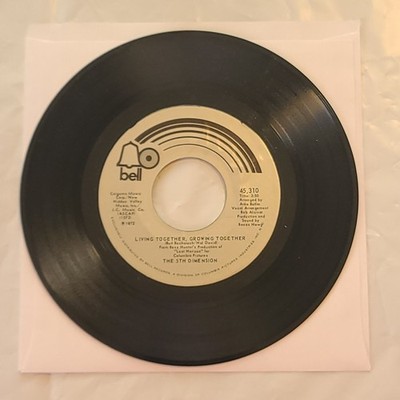 The 5th Dimension - Living Together Growing Together/ What Do I Need ..45 Record