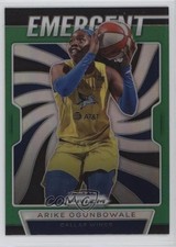 2020 Panini Prizm WNBA Emergent Green Prizm Arike Ogunbowale #2 2s2