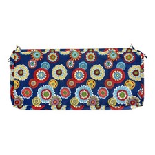 Patio Bench Cushion Cover 48x18x3 Inch NO Insert! Water&Fade Resistant Outdoor